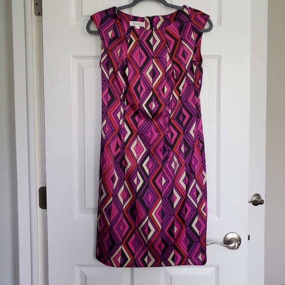 dressbarn Dresses & Skirts - Dressbarn Bright Geometric Dress